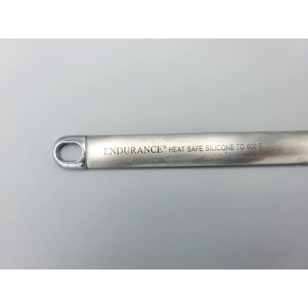 Endurance Silicone Scraper Spatula Metal Handle Hanger Baking High Temp‎ 600 deg